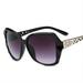 UV Protection Oversized Tinted Lens Sunglasses for Outdoor Driving and Sunshade Decoration