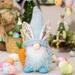 Easter Gnome Decoration Ornament Easter Rudolf Down Coral Plush Doll Standing Faceless Doll Hugging Accessories