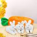 Spring savings FAMTKT Easter Gifts Easter Bunny Rabbit Doll Toy 3 Rabbits In Carrot Bag Carrot Bag Unzip Rabbit Doll Set Easter Decorations Doll Gift on Clearance