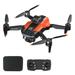 Dcenta GPS with Dual Camera 8K Foldable Quadcopter Remote Control Brushless Motor Obstacle Avoidance Optical Positioning Gesture Photography Storage Bag