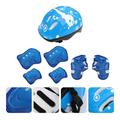 Outdoor Sports Protective Gear 1 set of Kids Outdoor Sports Protective Gear Safety Pads Head Wrist Protector
