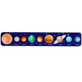 Childrenâ€™s Toys Kids Solar System for Puzzle Pairing Board Wooden