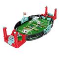 Football Table Toy Mini Football Console Toy Funny Double-player Competitive Football Court Toys Desktop Interactive Shooting Football Game Toy for Kids Parents Playing Black Style