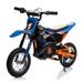 JoyWheels 24V Electric Child Dirt Bike Toy Motorcycle Boys Motor Bike Ages 13 Years + 13mph Blue