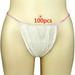 100 Pcs Disposable Women s Bikini Panties G-String Underwear - Perfect for Spray Tanning & Hair Removing!