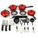 13 Pcs Kitchen Appliances Playset Mini Breakfast Stove Top Cooking Pots Pans Play House Toys