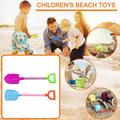 KANY 2PCS Beach Shovels Toys For Kids Children s Beach Toys Summer Two-in-one Beach Shovel Two-piece Set Beach Shovels For Kids For Sand