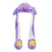 Up Ears Unicorn Hat Funny Cartoon Animal Plush Toy for Children Adults (Purple)