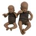 19 Inch Romy Reborn Doll Kit Black Skin Baby Doll Soft Touch Unpainted Unfinished Doll Parts DIY Blank Doll Kit Zendric 16 Inch 16 inch Zendric