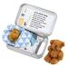 CNKOO Mini Stuffed Bear In A Tin box Little Pocket teddy Bear Gift Baby Shower Friend Birthday Supplies