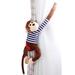 45/60/70/100CM Kawaii Long-Arm Monkey Shaped Cotton Plush Toys For Children Animal Doll Gift Home Decoration Birthday Gifts 75cm Dark brown