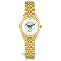 Women s Gold Norfolk State Spartans Rolled Link Watch