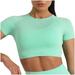 Long Sleeve Layering Shirts for Women Women s Solid Color Yoga Tops With Polka Dots High Elasticity Compression Fitness Shirts Running Sports Shirts Long Sleeved Pack of T Shirts Women Tops Loose Fit