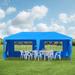 Gazebo Party Tent with Removable Sidewalls - 10 x 20 - 35.28 - Elevate your outdoor events with style and convenience!