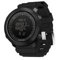 Men s sport Digital watch Running Swimming Military Army watches Altimeter Barometer Compass waterproof 50m Wristband Black Rubber