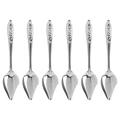 Flying Saucers Toy Special Feeding Scoop 6 Pcs Stainless Steel Spoon Dedicated Syringe Cockatiel Convenient Parrot Baby