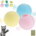 PENGXIANG Smart Interactive Cat Toy - 3pcs Cat Toy Balls Newest Version 360 Degree Self Rotating Ball Battery Powered Pet Toy Stimulate Hunting Instinct for Your Kitty