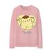 Sanrio Long-sleeved T-shirt Women 2024 New Cinnamon Dog Kulomi Melody Co-branded Clothes Pure Cotton T-shirt Tide