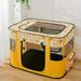 Portable Foldable Pet Playpen Collapsible Crates Kennel Playpen For Dog Cat And Rabbit &Travel Playpen Portable Pet Play Pens Dog And Cat Playpen Foldable Dog Tent Puppy Playground For Puppy Indoor