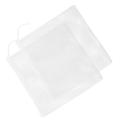 2 Pcs Water Pump Filter Net Filters for Fish Tank Large Barrier Pouch Mesh Strainer Aquarium White Polyester