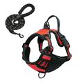 TOFOTL No Pull Dog Harness Adjustable Reflective Dog Vest Harness Soft Padded with Easy Control Handle Easy Walking Reflective Pet Vest for Small Medium Large Dogs