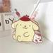 Kawaii Sanrios Acrylic Pen Holder Office Stationery Cosmetics Storage Box Anime Kuromi Cinnamoroll My Melody Cute Cartoon Gift