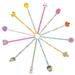 Easter Pencil Colored Pencils for Kids Goodies Toddler Pupils 12 Pcs Portable Basket Wood Erasers Fountain