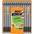 BASVWEB BIC Xtra-Smooth Mechanical Pencil (MPP40MJ) Medium Point (0.7mm) Perfect for the Classroom and Test Time 40-Count