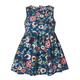 Summer Girl's Dress Children's Sleeveless Printed Princess Dress Girl Baby Fragmented Flower Children's Dress