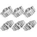 Holiday Cookie Cutter Baking Tool Set Craft Dies Best Drill Bits for Stainless Steel Tools 6 Pcs