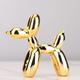 Shiny Balloon Dog Statue Home Decor Modern Art Funky Statues for Coffee Table Kitchen Decorations Decor Trendy Color Schemes Room Aesthetic Metal Texture Gold Sculpture Dog