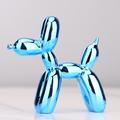 Shiny Balloon Dog Statue Home Decor Modern Art Funky Statues for Coffee Table Kitchen Decorations Decor Trendy Color Schemes Room Aesthetic Metal Texture Gold Sculpture Dog