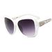 UV Protection Oversized Tinted Lens Sunglasses for Outdoor Driving and Sunshade Decoration