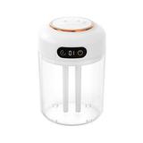 WQQZJJ Portable Desk Humidifier Cool Mist Humidifier Small Humidifier For Home Bedroom Office Plants Two-Head Spray Night Function Humidifiers For Home Evaporative Humidifier