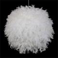 Feather Light Shade For Ceiling Pendant Light Fluffy Lamp Shade Lampshade Lightshade For Table Lamp And Floor Lamp Bedroom Diameter 30cm Pink