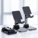 Foldable Metal Desktop Tablet Holder Table Cell Extend Support Desk Mobile Phone Live Holder Mirror Stand For iPhone iPad