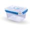 Frischhaltedosen für Lebensmittel ( 1,5 L ) - Blau - Vorratsdose luftdicht, Aufbewahrungsbox Meal