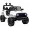 Macchina Elettrica per Bambini 12V Fuoristrada Bianco