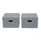 Household Essentials 2-pack Linen Box Set