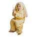 Cute Halloween Baby Outfit Bunny Ears Hooded Jumpsuit with Long Sleeves