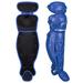 Champro Optimus MVP Double Knee 13.5" Baseball Catchers Leg Guards Royal