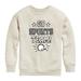 Instant Message - Go Sports Team - Toddler & Youth Crewneck Fleece Sweatshirt