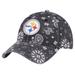 Women's New Era Black Pittsburgh Steelers Paisley 9TWENTY Adjustable Hat