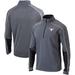 Men's Columbia Gray/Black Texas Longhorns Omni-Wick Shotgun 2.0 Quarter-Zip Pullover Top