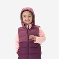 Kids’ Hiking Sleeves Padded Jacket - Age 2-6 Years - Purple