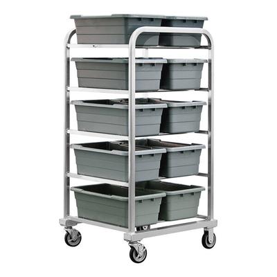 New Age 29 1/2" x 33" x 62" 10 Lug Heavy-Duty Aluminum Lug Rack 1264