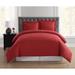 Everyday Duvet Set by Truly Soft in Red (Size TWINXL)