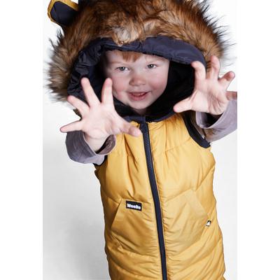Kinderschlafsack WEEDO "LIODO Löwe", Baby, Gr. 104, braun, Obermaterial: 100% Polyester, Innenfutter: 100% Polyester, Füllung: 100% Polyester, Schlafsäcke, Hält warm bei einer Temperatur bis zu - 5 Grad Image