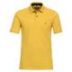 Poloshirt CASAMODA "CASAMODA Polo-Shirt uni" Gr. 3XL, gelb Herren Shirts Poloshirts