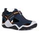 Sandale GEOX "JR WADER" Gr. 24, blau (navy, orange) Kinder Schuhe